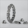 Jormungandr Chain Bracelet Sterling Silver Northlord