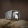 King Lacedaemon Spartan Ring Sterling Silver - Northlord