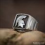King Lacedaemon Spartan Ring Sterling Silver - Northlord