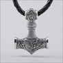 Large Thor’s Hammer Pendant Sterling Silver - Northlord-PK