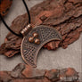 Large Lunula Pendant Bronze - Northlord