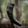 Large Natural Drinking Horn Curved Style - Northlord