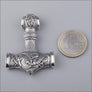 Large Thor’s Hammer Pendant Sterling Silver - Northlord-PK