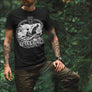 Men’s Viking T-shirt With Drakkar Valholl Black - Northlord