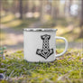 Mjolnir Enamel Mug - Northlord