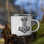 Mjolnir Enamel Mug - Northlord