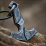 Mjolnir Pendant Hand Forged Steel - Northlord