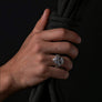 Mjolnir Viking Ring Sterling Silver - Northlord-PK
