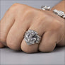 Mjolnir Viking Ring Sterling Silver - Northlord-PK
