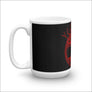 Yggdrasil Coffee Mug Red Print - Northlord