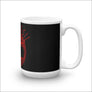 Yggdrasil Coffee Mug Red Print - Northlord