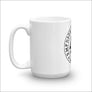 Valknut Symbol White Ceramic Coffee Mug - Northlord