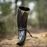 Natural Drinking Horn Curved Style - Northlord