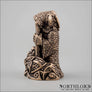 Odin Figurine Statuette Bronze Northlord PK