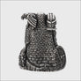 Odin Figurine Statuette Silvered Bronze Northlord