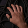 Odin’s Raven Ring Huggin Bronze Northlord PK