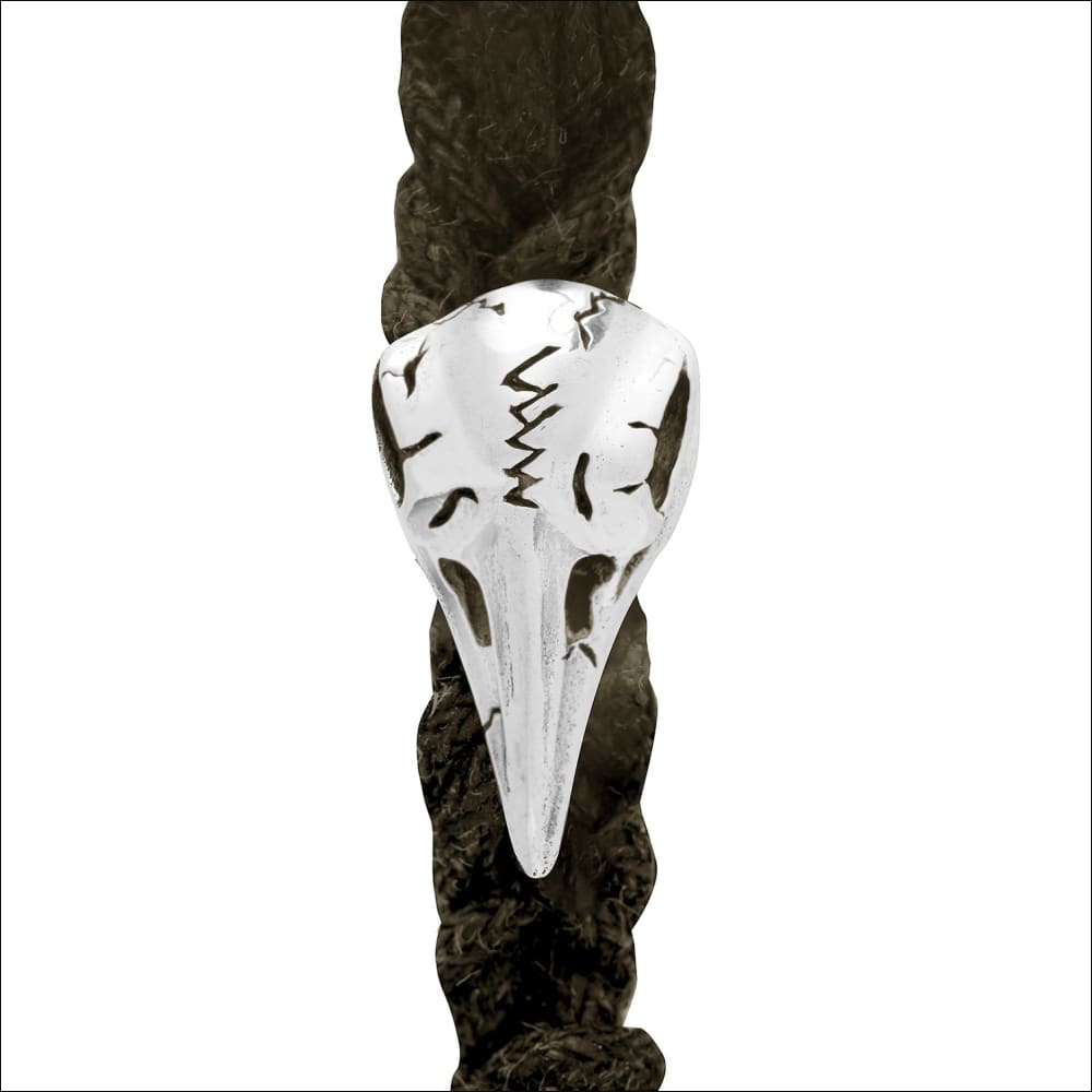 Raven Beard Bead Sterling Silver - Northlord