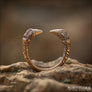 Raven Ring Mammen Adjustable Bronze - Northlord