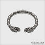 Replica Viking Arm Ring With Dragon Heads Northlord