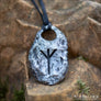 Rune Pendant Algiz Pewter - Northlord