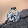 Rune Pendant Mannaz Pewter - Northlord