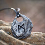Rune Pendant Mannaz Pewter - Northlord