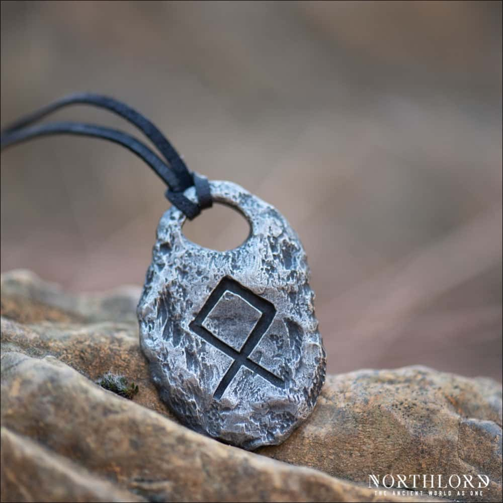 Rune deals stone necklace