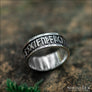Runic Norse Band Ring Sterling Silver - Northlord