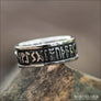 Runic Norse Band Ring Sterling Silver - Northlord