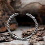 Serpent Head Viking Armring - Northlord