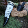 SKAL Viking Drinking Horn Carved - Northlord