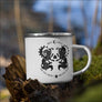 Skoll and Hati Enamel Mug - Northlord