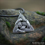 Small Celtic Triquetra Pendant Sterling Silver - Northlord