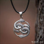 Snake Women Pendant Ouroboros Sterling Silver - Northlord