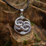 Snake Women Pendant Ouroboros Sterling Silver - Northlord