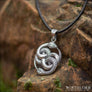 Snake Women Pendant Ouroboros Sterling Silver - Northlord