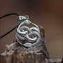 Snake Women Pendant Ouroboros Sterling Silver - Northlord