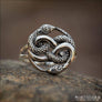 Snake Women Ring Ouroboros Sterling Silver Northlord