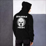 Spartan Pride Hoodie Black and Navy - Northlord