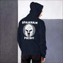 Spartan Pride Hoodie Black and Navy - Northlord