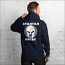 Spartan Pride Hoodie Black and Navy - Northlord