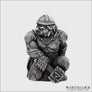 Thor Figurine Statuette Silvered Bronze Northlord