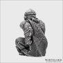 Thor Figurine Statuette Silvered Bronze Northlord