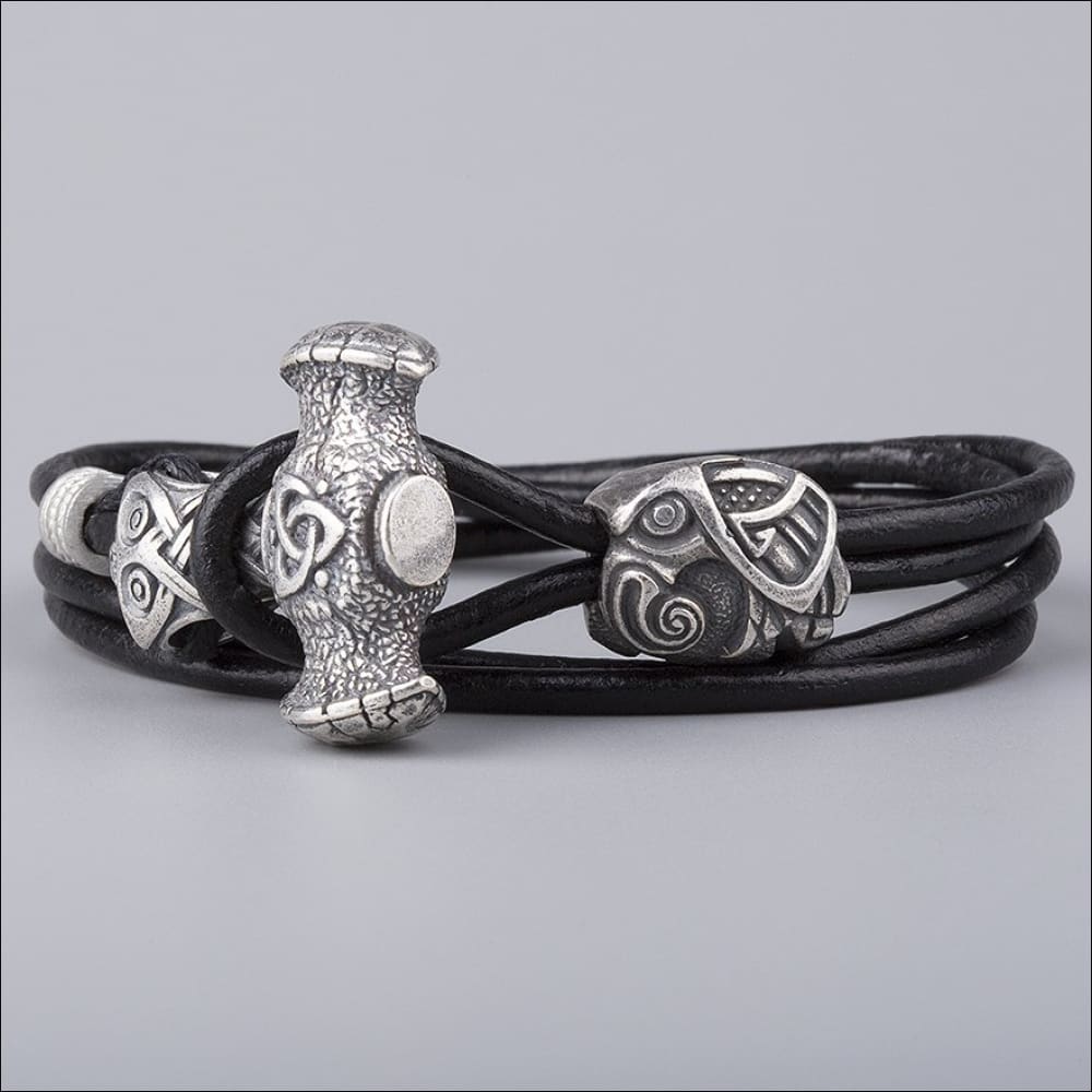 トルクメンブレスレット トルクメン ヒンジ ブレスレット - 小 - 中央アジアのジュエリー