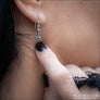 Thor’s Hammer Earrings With Skull Sterling Silver - Northlord
