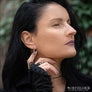 Thor’s Hammer Earrings With Skull Sterling Silver - Northlord