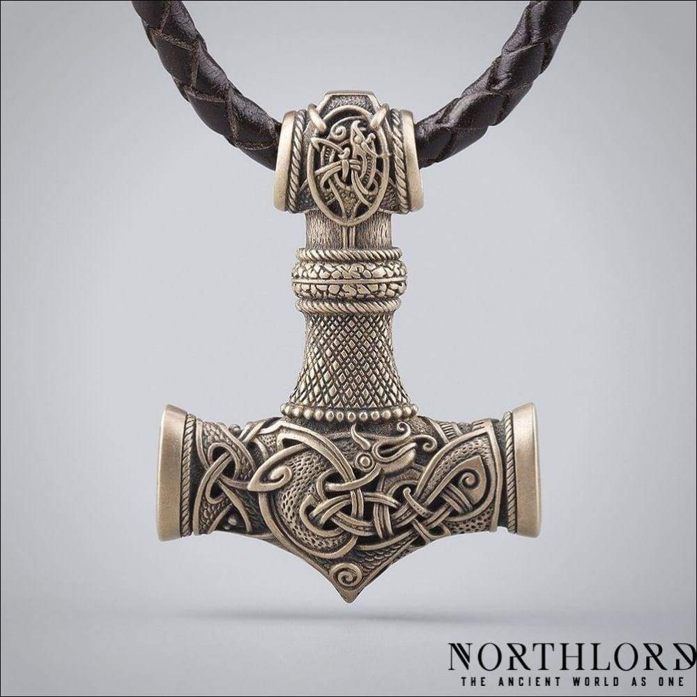 Ancient thor's hammer pendant on sale