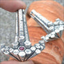 Thor’s Hammer Pendant Basalt Columns Sterling Silver - Northlord