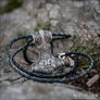 Thor’s Hammer Pendant Necklace Huggin and Munnin - Northlord-PK