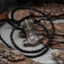 Thor’s Hammer Pendant Necklace Huggin and Munnin - Northlord-PK